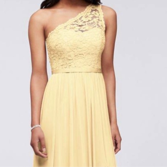 EUC Canary yellow bridesmaids dress - Picture 2 of 10